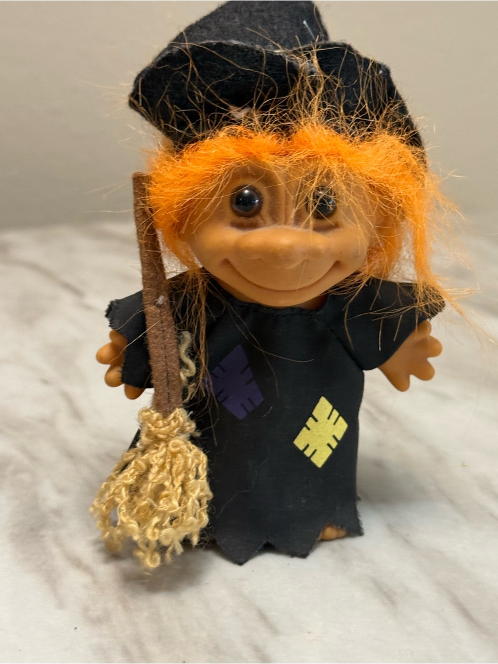 Russel Troll orange hair 1996 witch